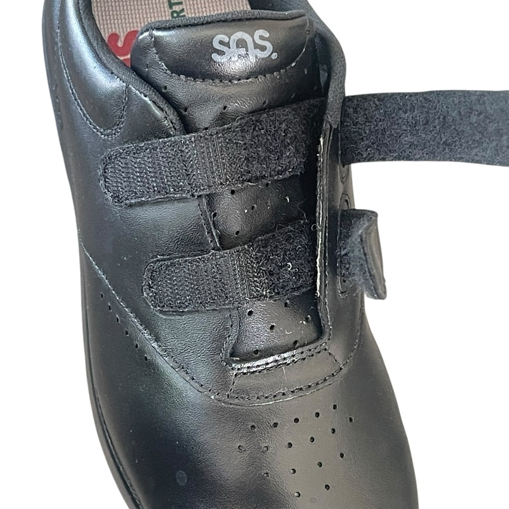 SAS Me Too Black Leather Hook
Loop Walking Shoes size 9N - Picture 10 of 12